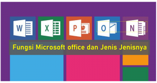 Fungsi Microsoft office dan Jenis Jenisnya