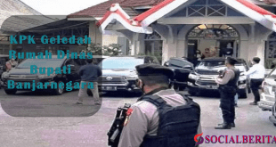 Komisi Pemberantasan Korupsi Meninjau Rumah Bupati Banjarnegar