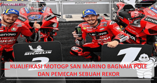 Kualifikasi MotoGP San Marino Bagnaia Pole Dan Pemecah Sebuah Rekor