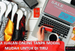 Cara jualan online tanpa modal mudah untuk di tiru