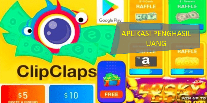 Main Game dan Menonton Video dapat Uang, Download Aplikasi ClipClaps