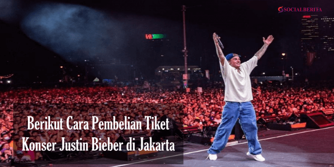 Berikut Cara Pembelian Tiket Konser Justin Bieber di Jakarta