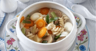 Resep Sup Ayam Makaroni Untuk Berbuka Puasa